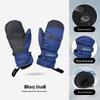 Unisex zimní lyžařské rukavice: Silný samet, voděodolný, větruodolný, dotykový displej, protiskluzový pro venkovní cyklistiku