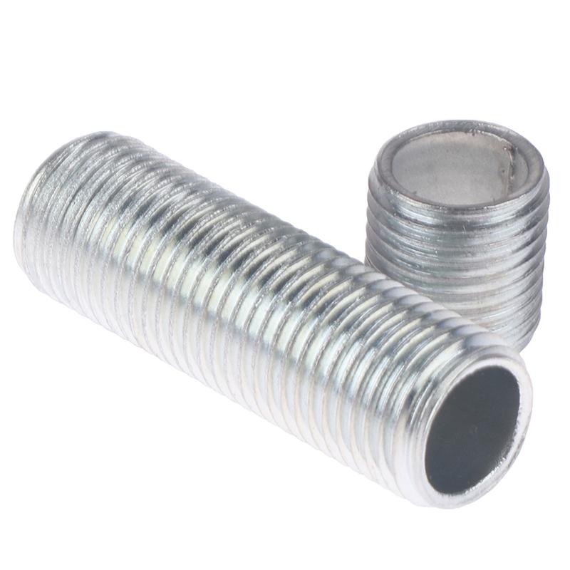 10Pcs M10 Lamp Tooth Tube Internal Hollow Threaded Tube Screw Nut Lamp