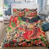 Japanese Style Scenery Art Bedding Set Single Twin Full Queen King Size Bed Set Adult Kid Bedroom 3D Print Bedding Gift