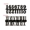 DIY Clock Number Arabic Roman Numerals Digital Clocks Needle Hands Clock Sticker