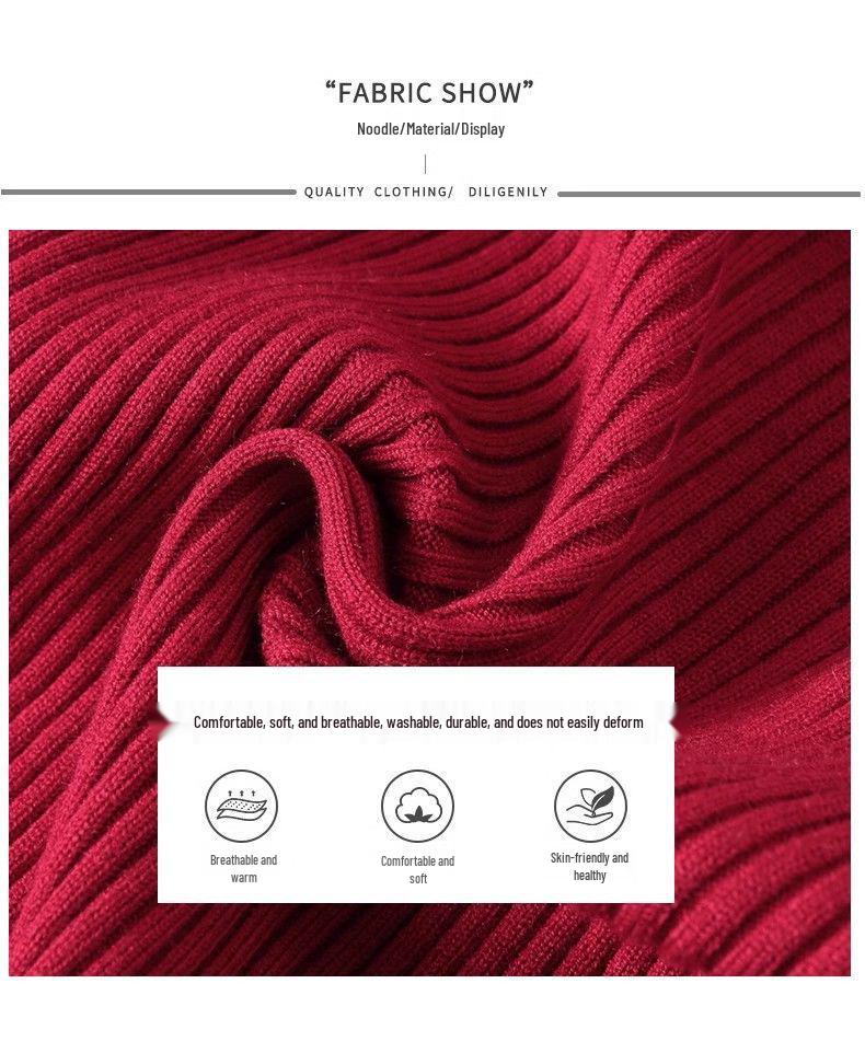Women's Winter/Autumn Knitted Two-Piece Sweater Dress 2025