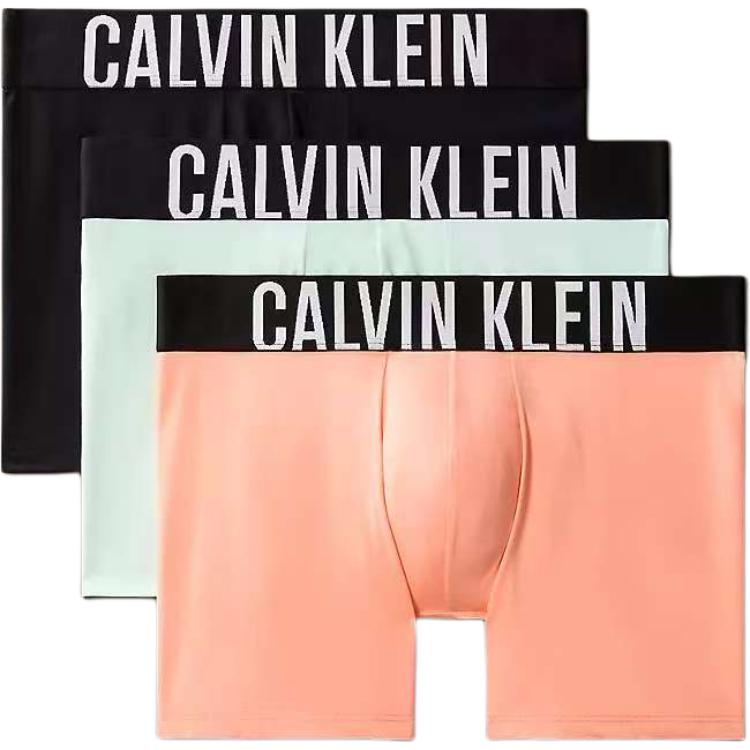 

Calvin Klein Comfortable Mid-Rise Boxer Briefs 3-Pack Men underwear NB3612-925 M
