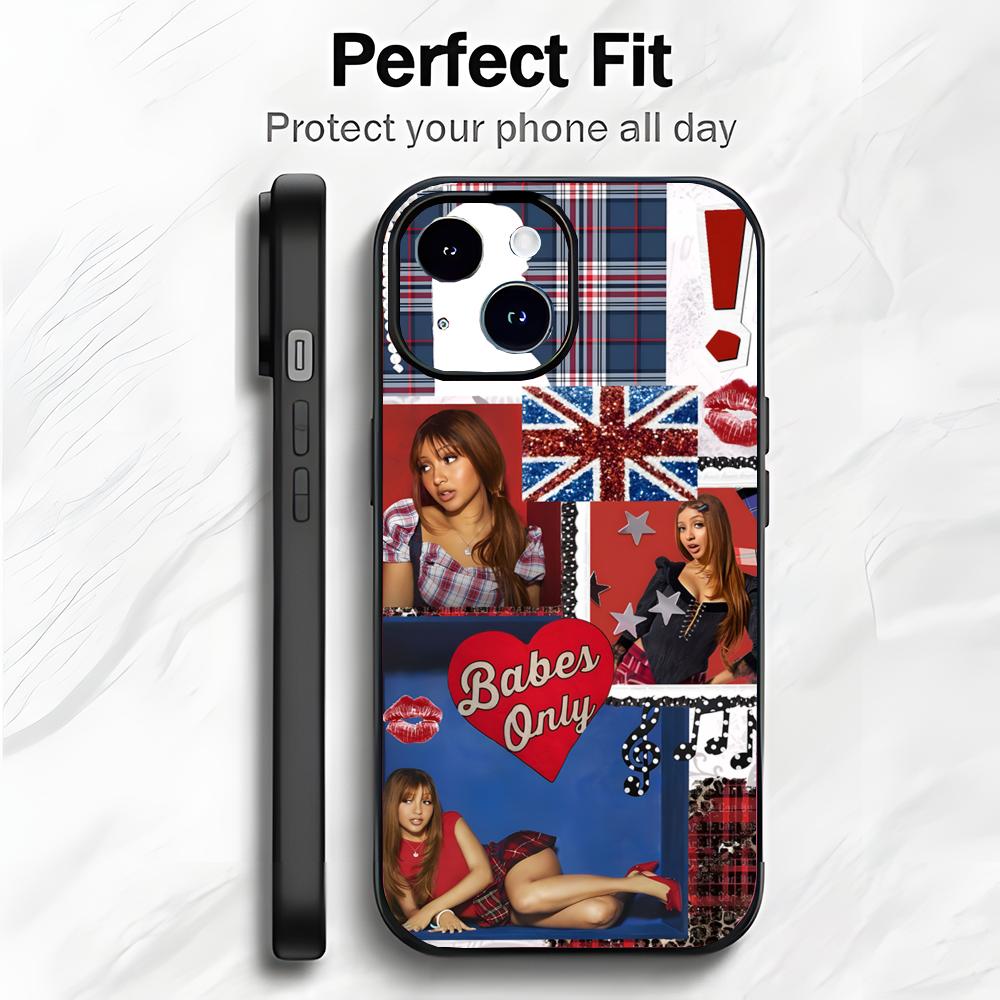 Cool Pop British Singer P-Pink Pantheress Phone Case Phone Case Soft Packaging Lightweight For iPhone17 16 15 14 13ProMax