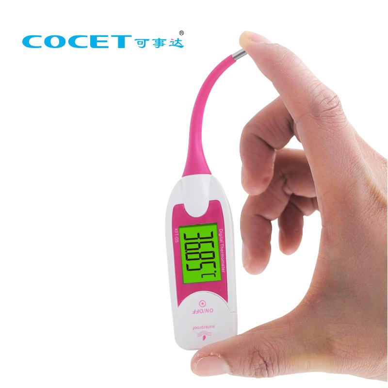 Portable Smart Medical Clinical Electronic Fever Lcd Large Display Digital Clinical Thermometers for Baby Plastic