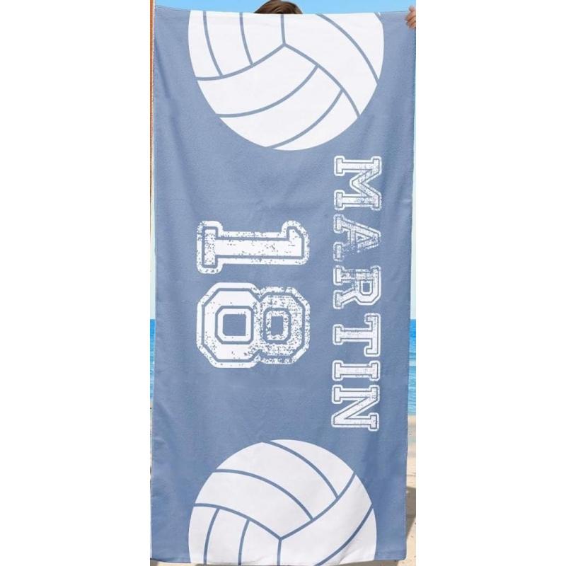 Beach Towels Baseball Team Super Absorbent Bath Towel Anti-sand Pool Towel For School Boys Girls Towels