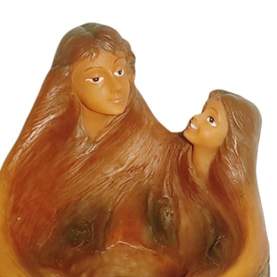 Candlestick Ornament Angel Shape Resin Decorative Centerpiece Candle Stand Artistic Candle Accessory Desktop Decor