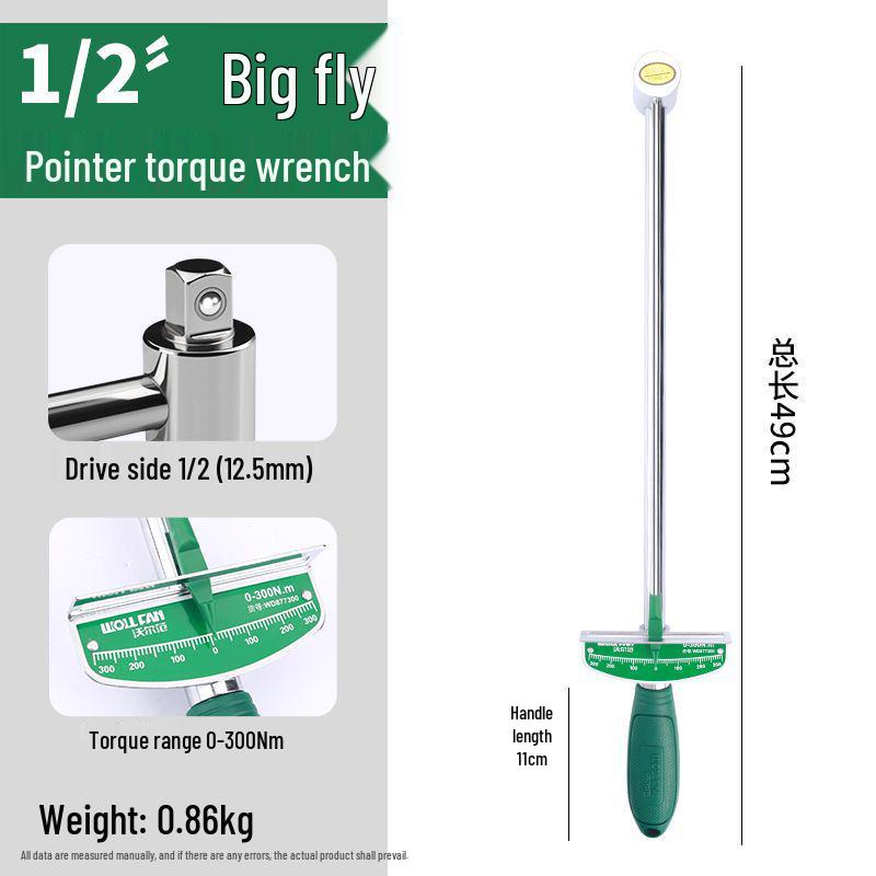 Hochpräziser Drehmomentschlüssel für Autoreparatur und Zündkerzenwartung