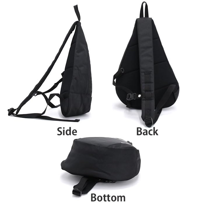 Bremner Slope One Shoulder Bag PU8749 One Size White [Columbia] Black,