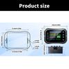 1 Set Battery Coulomb Counter Power Volt Ammeter for Lithium Batteries with Intelligent Safe Features Cable Included