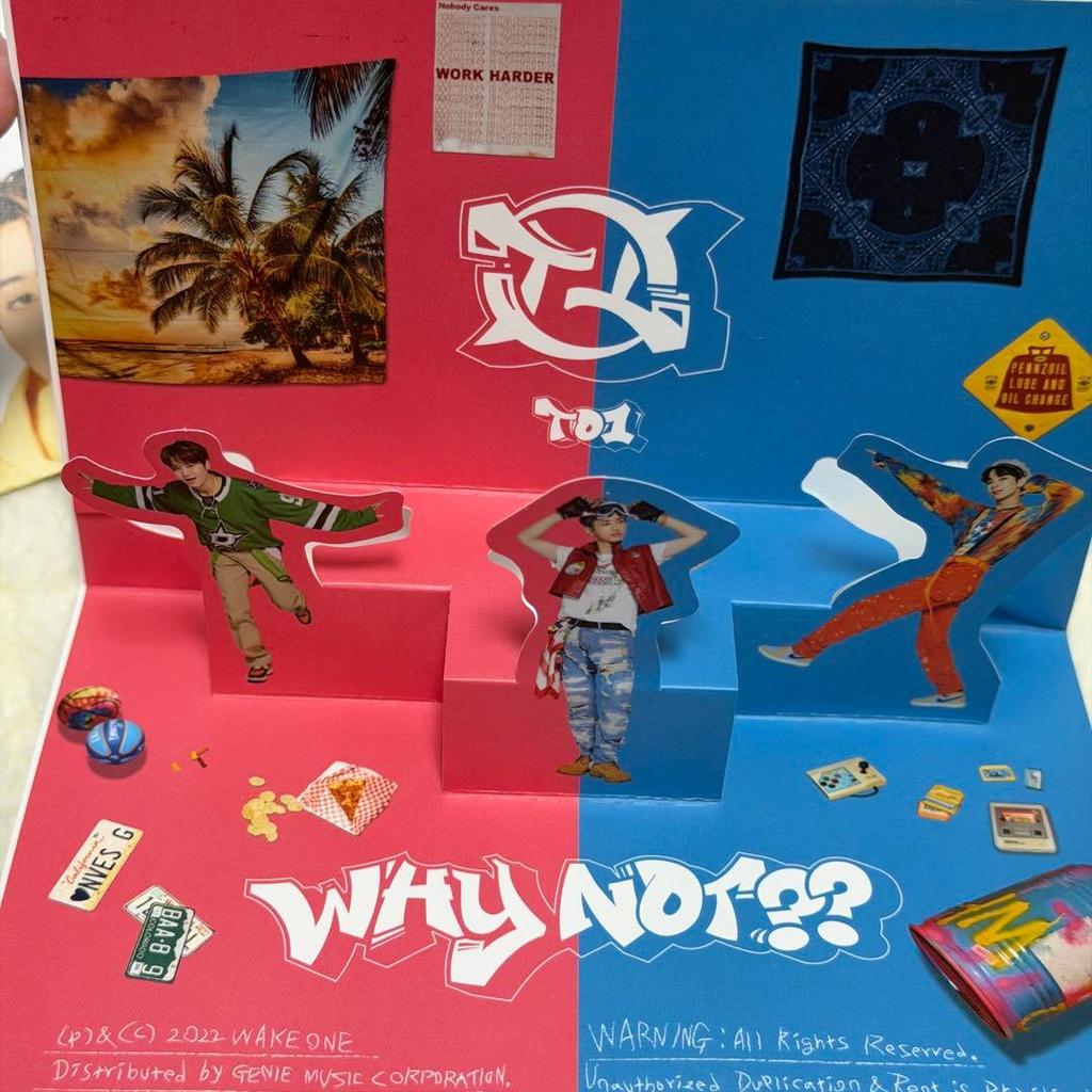 [USED] TO1 WHY NOT? 3rd Mini Album (Signed)