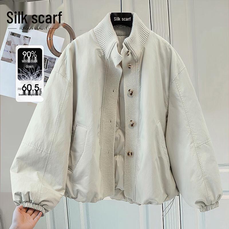 

Женская куртка Sibaishang с воротником-стойкой, 90% пух L