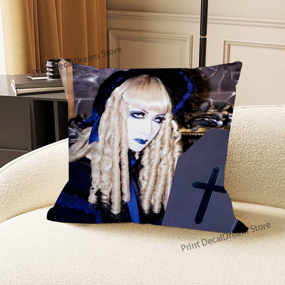 Mana M-Malice Gothic Mizer Cushion For Bedroom Car Coffee Shop Room and Living Room Sofa Decorative Pillow Cover Case