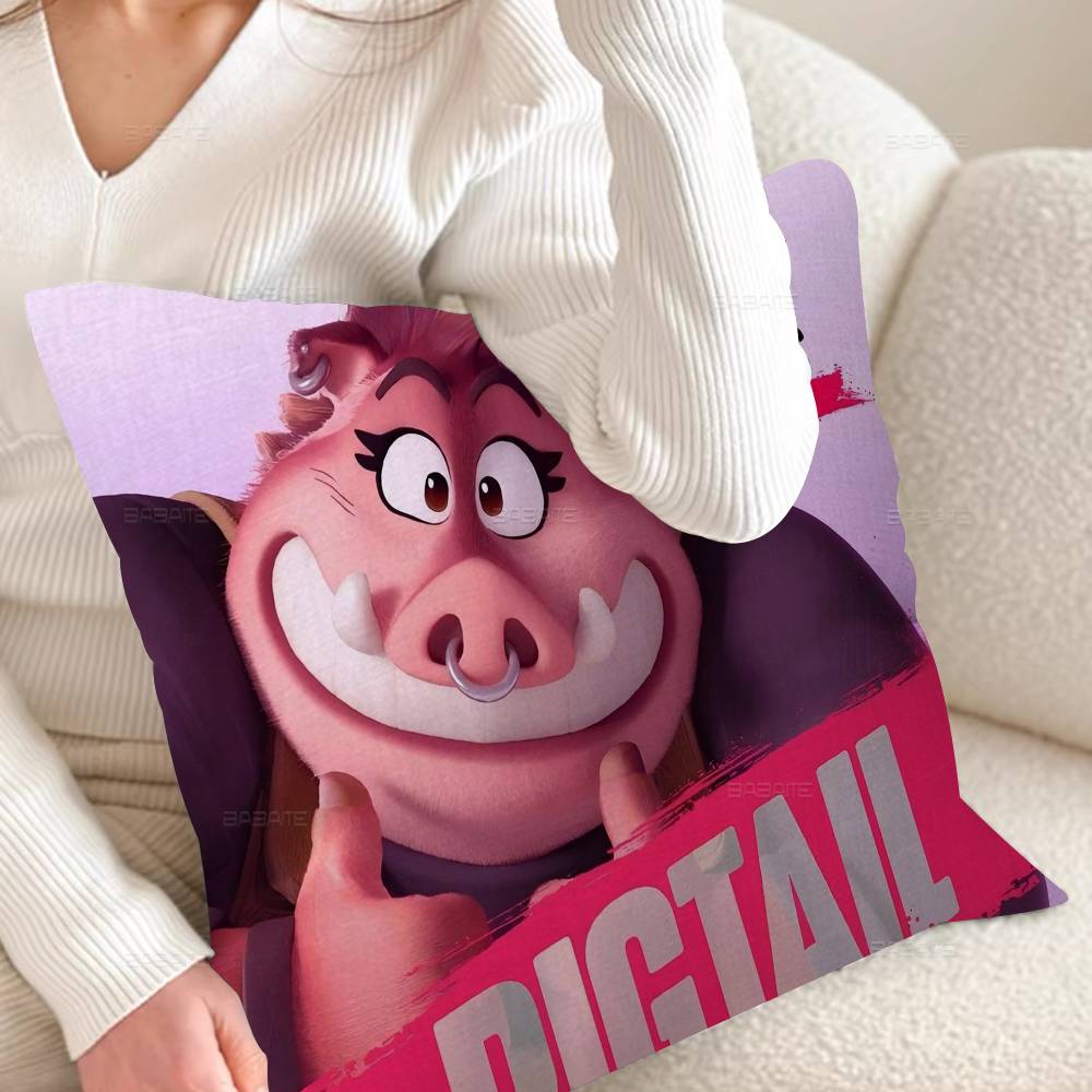 T-The B-Bad G-Guys 2 45*45Cm Cushion Cover Pillow Cover Decor Pillowcase Home Pillowcase For Couch Pillow