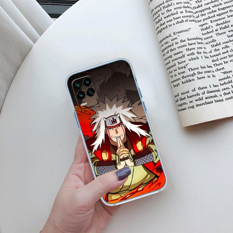 RA22 NARUTO Jiraiya Transparente Handyhülle für Motorola Moto G7 G8 G9 G84 G85 G73 G24 G15 Z2 Play Power Plus