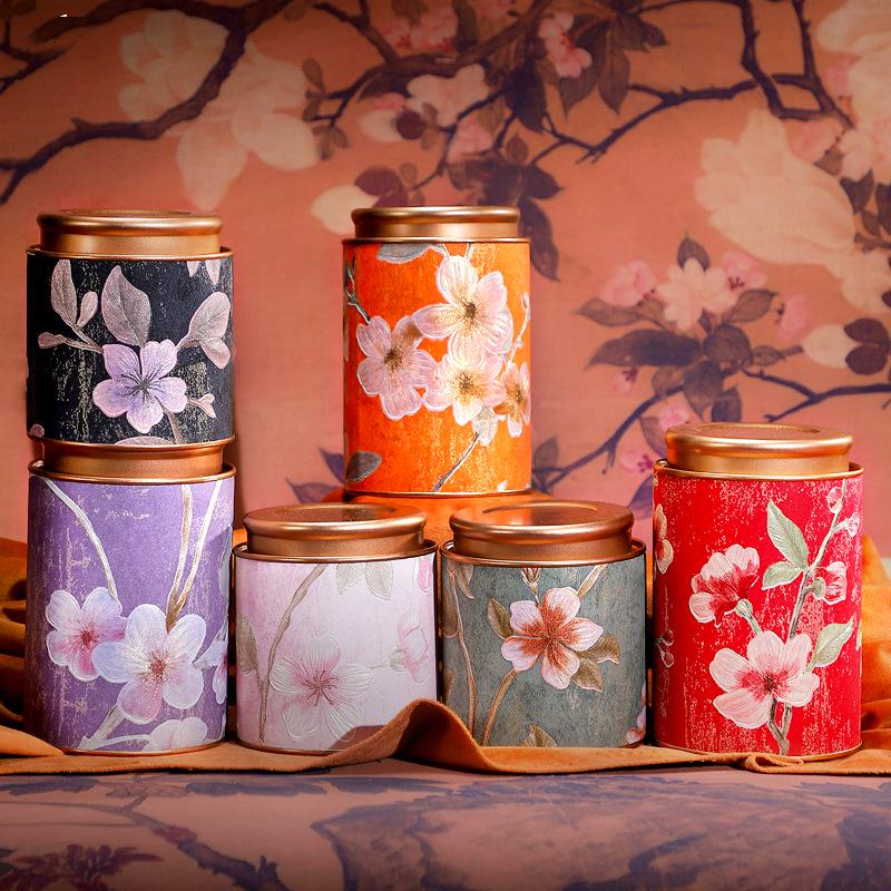Exquisite High-End Tea Storage Box for Flower, Black, Green, and White Teas - Sealed Jar with Premium Gift Packaging