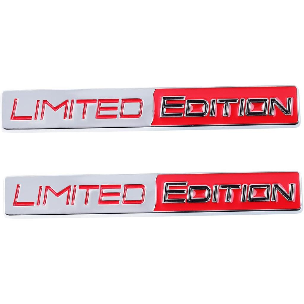 Cool Car Sticker Limited Edition Truck Emblem Upgrade Badge 3D Metal Auto Racing Sport Emblem for Truck Fender Rear Trunk Side Decal with Sharp
