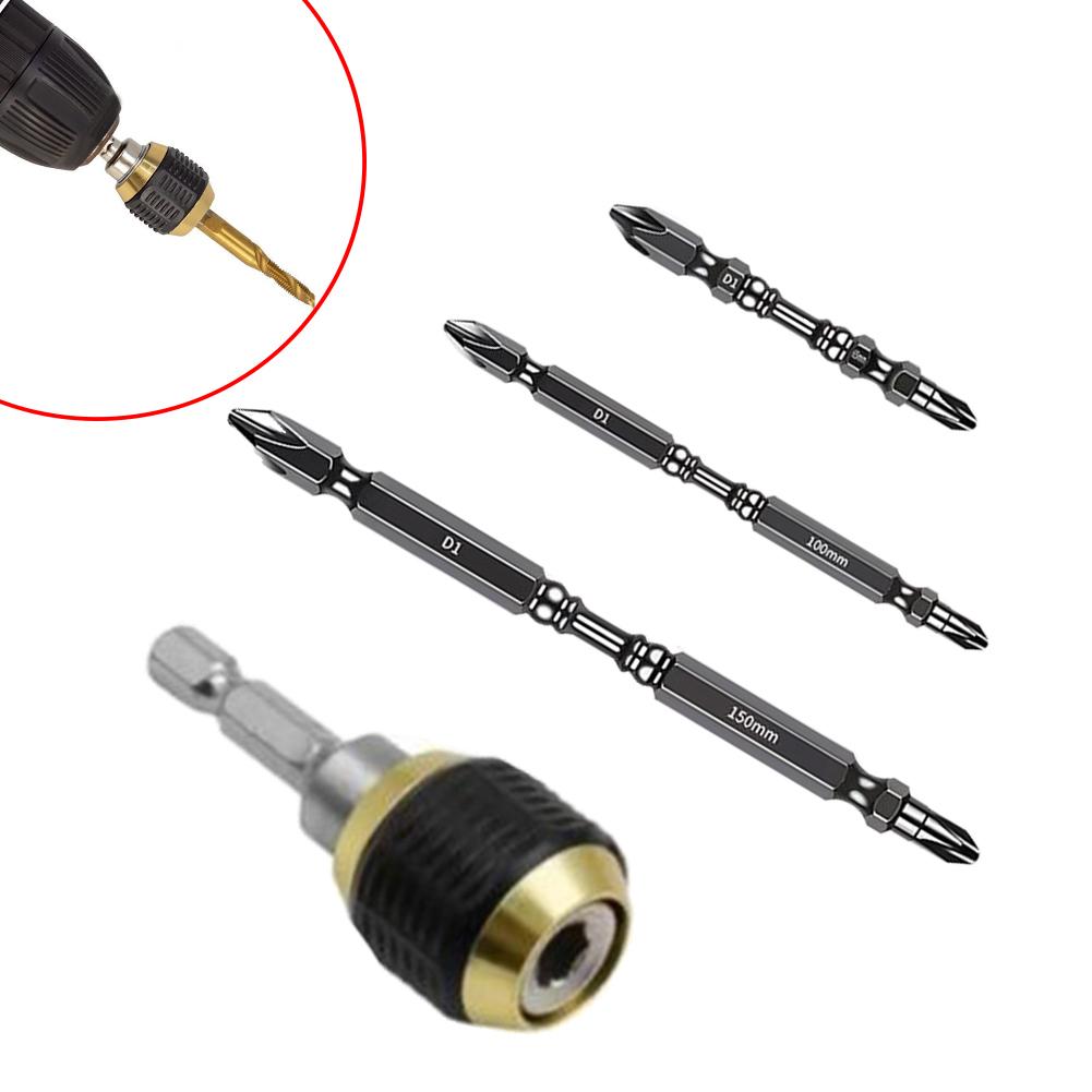 For Drill Chucks Without Quick Functions Quick Coupling Set Hex Shank Quick Coupling DIY Projects Convenient To Use