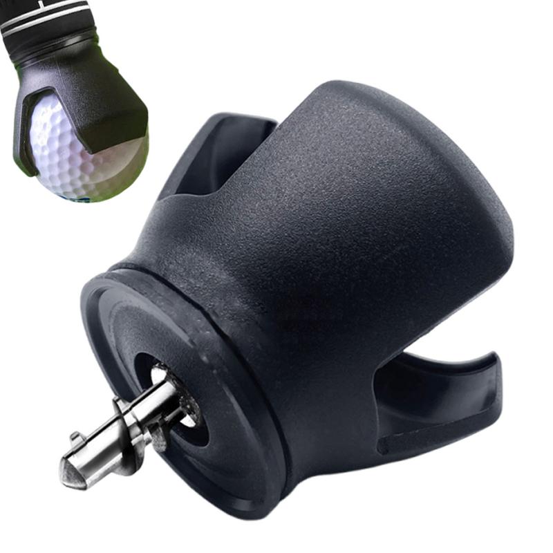 Golf Ball Pick Up Clip Tool Retriever Durable Back And Knee Saver Claw Grabber Screw-On Putter Tool Kit Golfer Grip Accessories