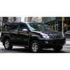 1 Piece Black for Lexus GX470 Rain Weatherstrip for Door Frame for Land Cruiser Prado LCP120 2003-2009