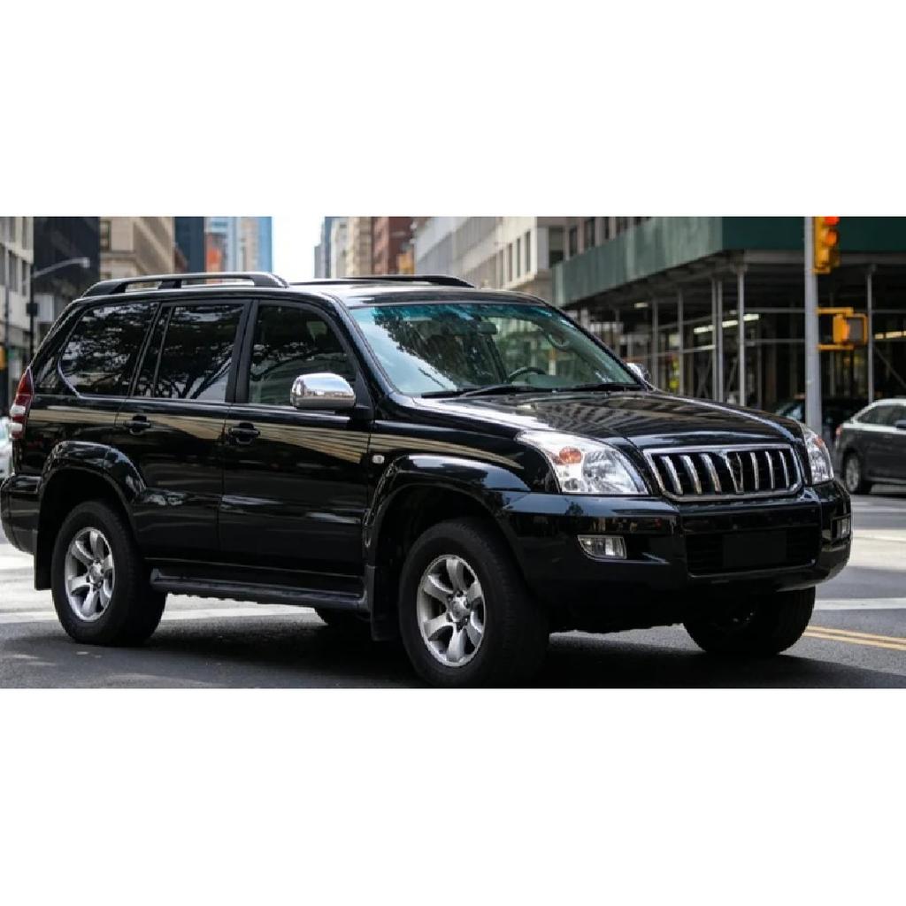 1 Piece Black for Lexus GX470 Rain Weatherstrip for Door Frame for Land Cruiser Prado LCP120 2003-2009