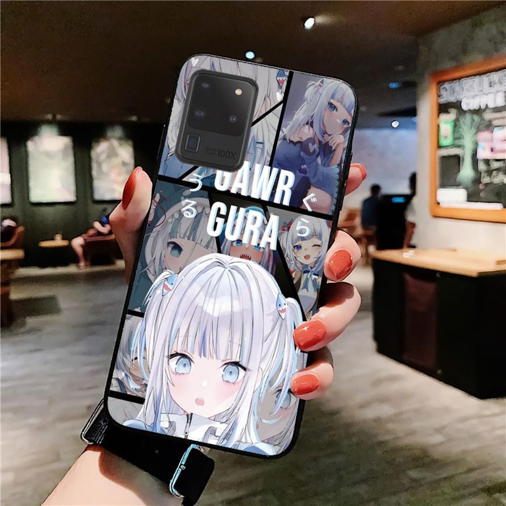 Gawr Gura Phone Case For Samsung S 9 10 20 21 22 23 30 23 24 Plus Lite Ultra FE S10lite Fundas