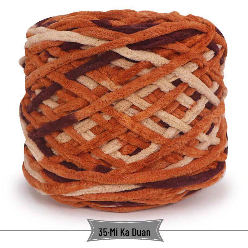 3.3 Große Eiswollknäuel für handgestrickte Häkelschuhe & zum Weben von Schals - Dicke Wolle für Damen & Herren