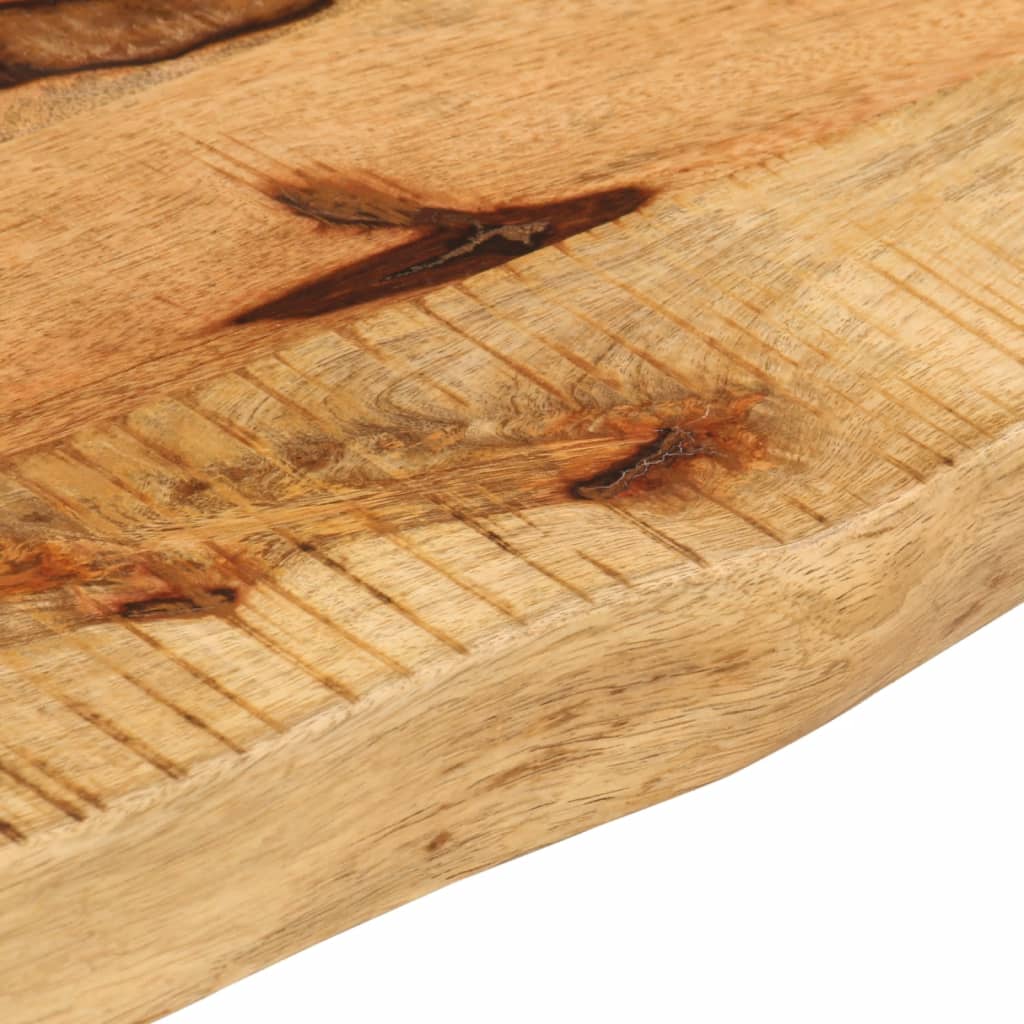 Vidaxl Blat Stołu, 40X30X2,5Cm, Naturalna Krawędź, Surowe Drewno Mango