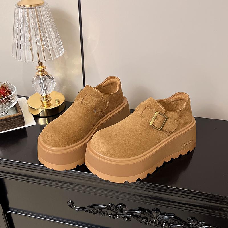 Fashion Women Flats Platform Shoes Suede New Casual Fashion Sandals 2025 Trend Summer Loafers Woman Sneakers Brand Party Woman Zapatos