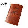 Faux Leather Diary Journal Notebook Loose-Leaf Refillable Cover with Elastic Flexible Writing