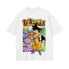 Dragon Ball Z Super Vegeta vs Cell Semiperfetto Stampa Manga T-shirt Oversize | Top Casual Unisex