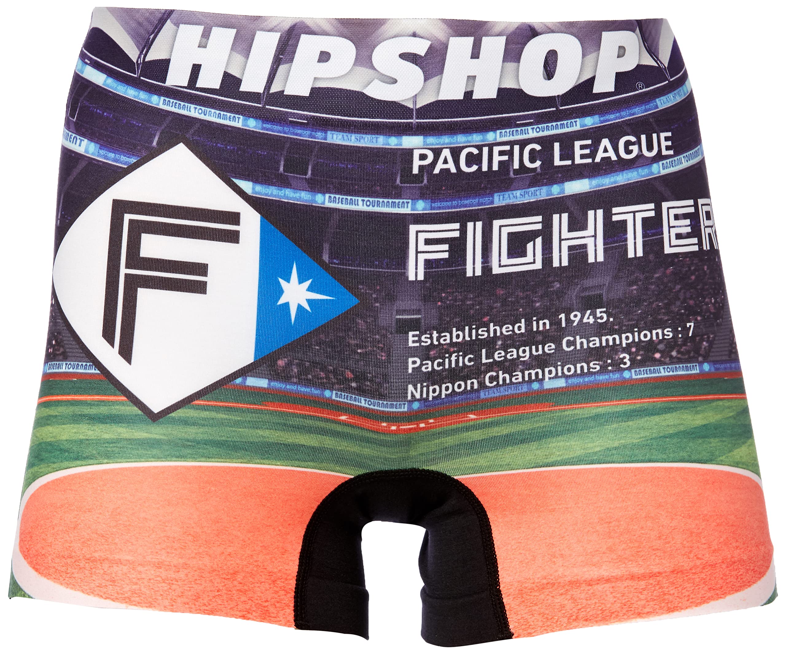 

[Hip Shop] PROFESSIONAL BASEBALL Underwear/Men s Polyester Boxer Shorts Hokkaido Nippon-Ham Fighters Size 2 L