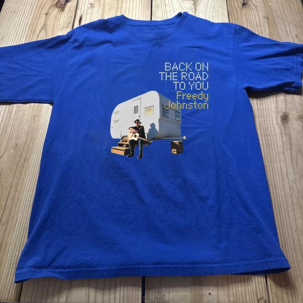 Freedy Johnston Goes Retro On Back On The Road To You Shirt S5xl Cl492 S