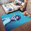 3D Aladdin Jasmine Princess Rugs for Living Room Bedroom Dining Children's Room Balcony Garden Decorative Carpet Fast Shipping