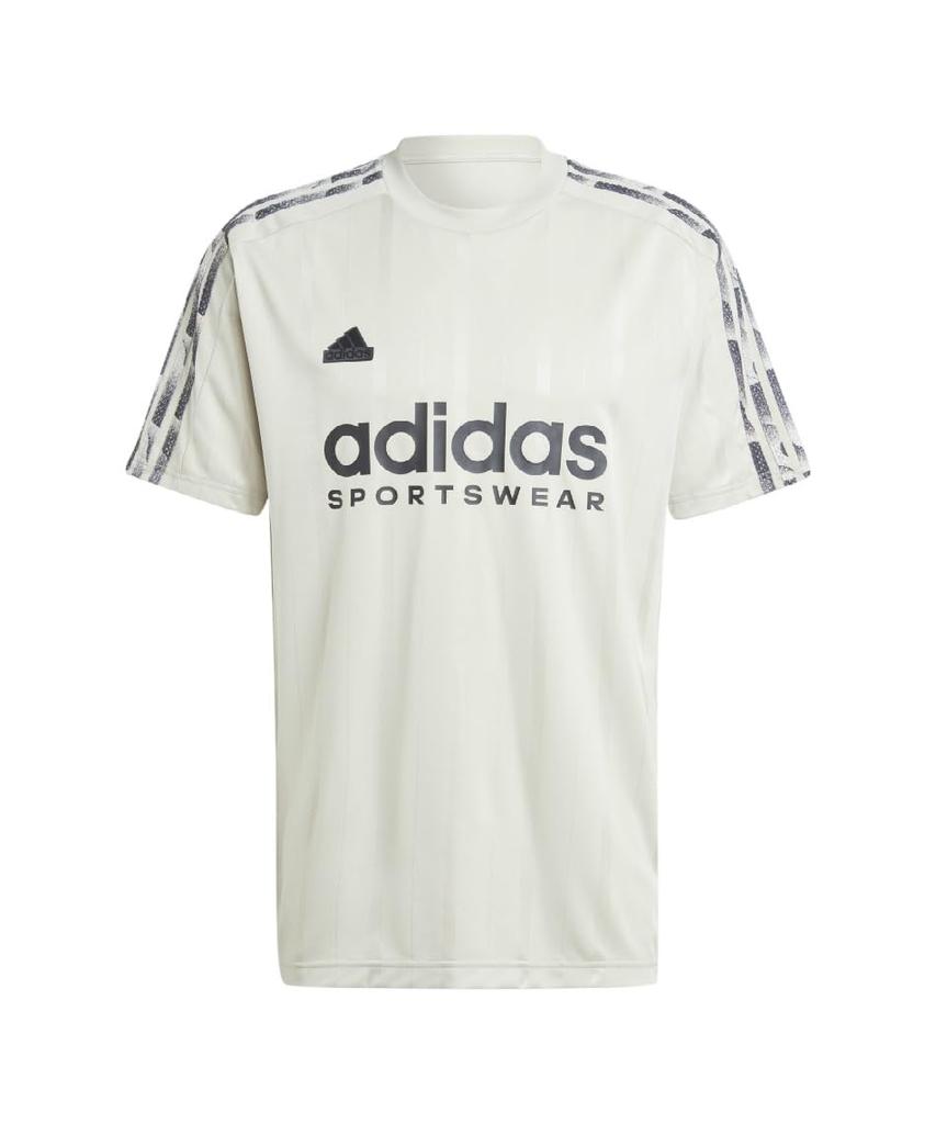 Adidas Tiro Short Sleeve Putty Gray Size T-Shirt, KMQ45, Men's (IS1542), J/M