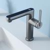 2 Modes Temperature Display Basin Faucet LED Light Sprayer Hot Cold Water Sink Mixer Wash Tap Single Hole For Bathroom