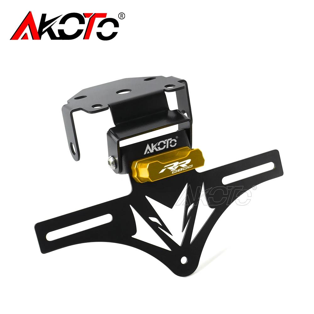 Tail Eliminator Accessories FOR QJMOTOR SRK800 SRK 800 800RR 2024 2025+ Motorcycle CNC Fixed Foldable License Plate Holder