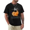 Just A Girl Who Loves Squirrel Tshirt Work Wear Breathable Tee