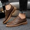 Herren Leder Freizeitschuhe Hochwertige Business Schnürschuhe Oxford Schuhe Komfort Fahrschuhe für Herren Designer Loafer