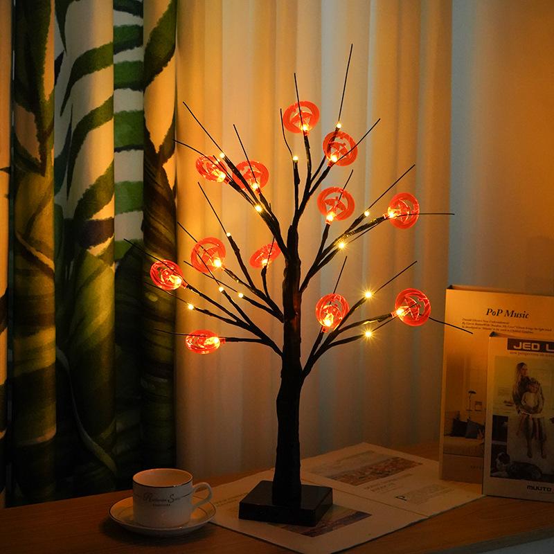 Lumini LED de Crăciun la Mare Vânzare, Lumini Copac Mesteacăn, Lumini Copac Ouă de Paște, Copac Simulare Halloween Decorațiune Cameră