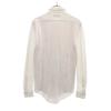 FRED PERRY Striped Pattern Long sleeve Fawn shirt S white Men's Used