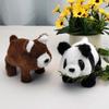 "Children's Electric Plush Puppy & Panda: Walking & Barking Toy" 