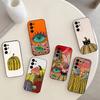 Y-Yayoi Kusama Kürbis Handyhülle Für Samsung S25,S24,S21,S22,S23,S30,Ultra,S20,Plus,Fe,Note,10,9,5G Schwarze Abdeckung