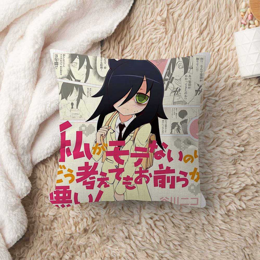 Kuroki Tomoko pillow cover sofa cushion cover home room decoration children gift