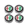 Car Sticker For Alfa Romeo 159 147 4pcs 60mm Car Styling Wheel Center Cap Hub Covers Badge Accessories For Alfa Romeo Giulia Ste EO0 