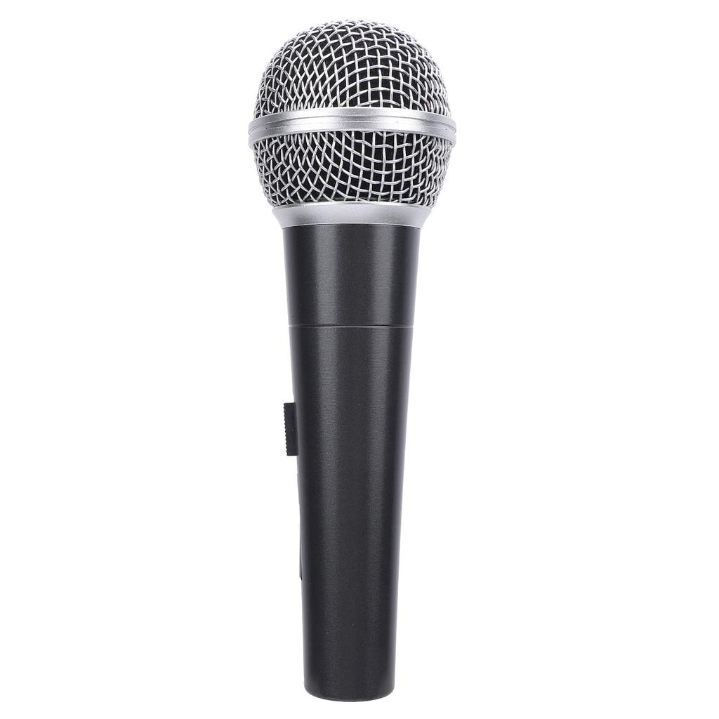 Wired Dynamic Microphone Moving Coil Dynamic Cardioid Handheld Microphone Set for Active Speakers Mixers Amplifiers