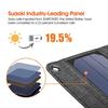 15W 5V Foldable Monocrystalline Waterproof Charger Sun Power Bank for Phone Battery USB Portable Folding Solar Panel