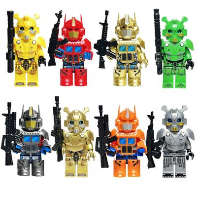 Shapeshifting Doll Educational Toy Robot Armored Building Block Doll