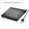 USB-C & USB Dual Interface CD/DVD Drive for Laptop/Desktop with Brushed Finish