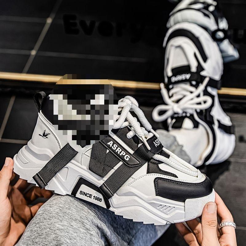 Herrenschuhe 2 Herbst Neu Herren Trend Vielseitig High-End Outdoor Freizeit Sport Dicksohlig Verschleißfest Dad Shoes