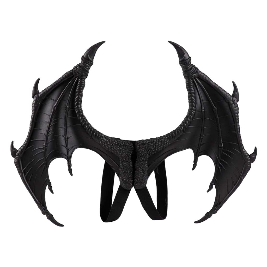 3D Halloween Carnival Party Dressing Costume Props Dinosaur Fancy Dress Accessory Masquerade Wing for Adults Teens